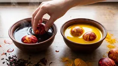 Kemikaalittomat pääsiäismunat: tämän luonnollisen vinkin avulla saat aikaan sävyjä, joita et löydä kaupoista.