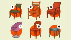 Minkä tuolin vahvat persoonallisuudet valitsevat: uskomattoman tarkka testi