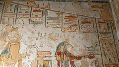 Ennennäkemätön löytö Kuninkaiden laaksossa: kaksi tuhatta vuotta sitten intialainen matkailija jätti jälkensä useisiin faaraoiden hautoihin.