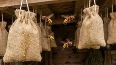 Kuinka karkottaa ampiaiset kuistilta koko kauden ajan